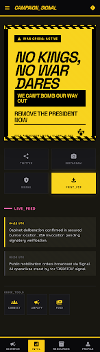 No Kings, No War Dares